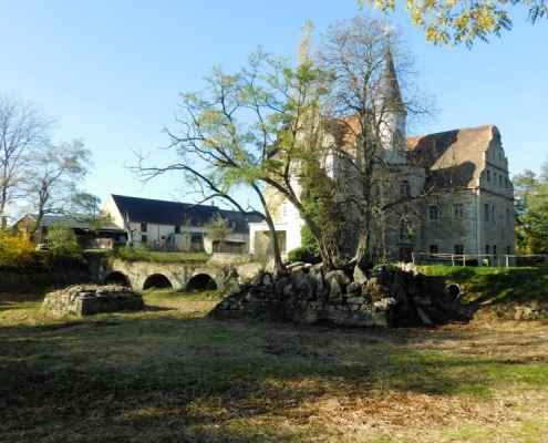Schlossareal Bruecke